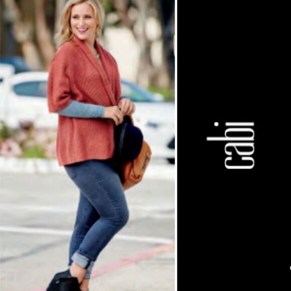 Cabi Rosewood Oversized Cardigan Sweater Small #3162 - Picture 1 of 7